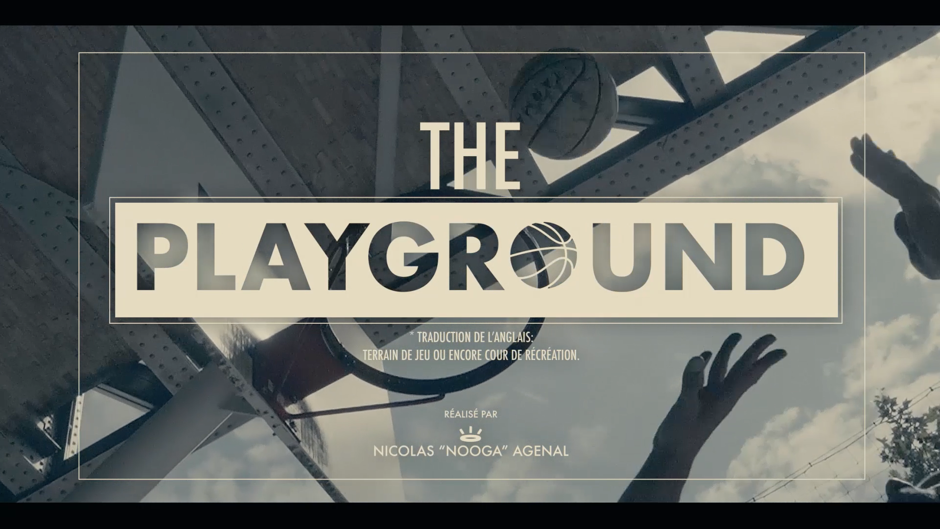 Cover The Playground by Nicolas Agenal Noogaman