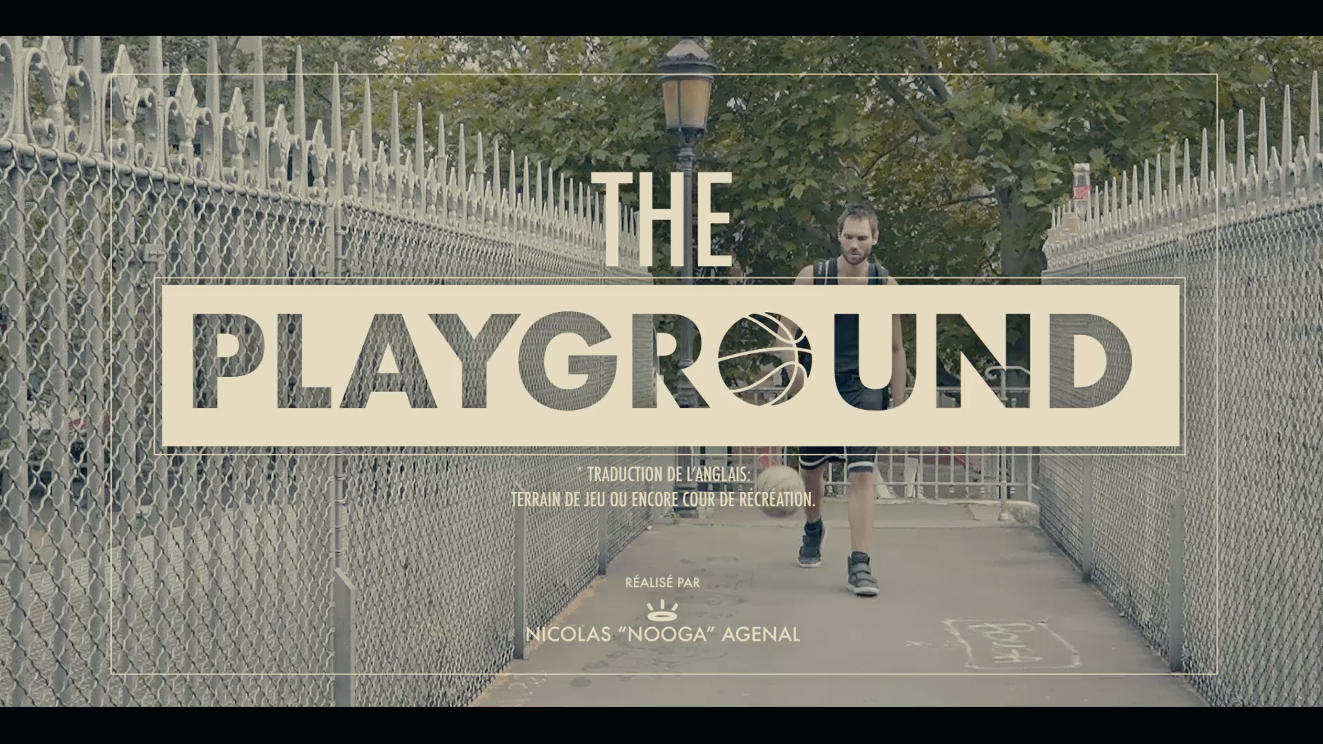 Cover The Playground by Nicolas Agenal Noogaman 3